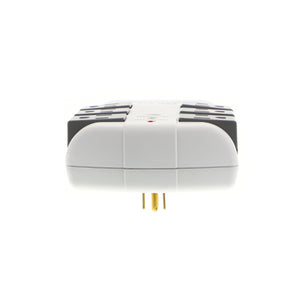 Forza RHT-06NC - Wall Tap Surge Protector, 6 Outlets, 110-120V, 15A, 2160 Joules