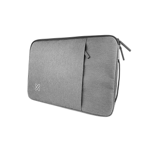 KLIP XTREME NOTEBOOK SLEEVE 15.6" POLYESTER GRAY W/POCKET