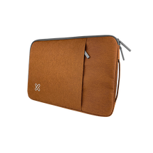 Load image into Gallery viewer, KLIPX SQUAREPRO KNS-420 NOTEBOOK SLEEVE 15.6&quot; BROWN