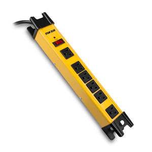 FORZA FSP SERIES - SURGE PROTECTOR AC 125V OUTPUT: 6 YELLOW