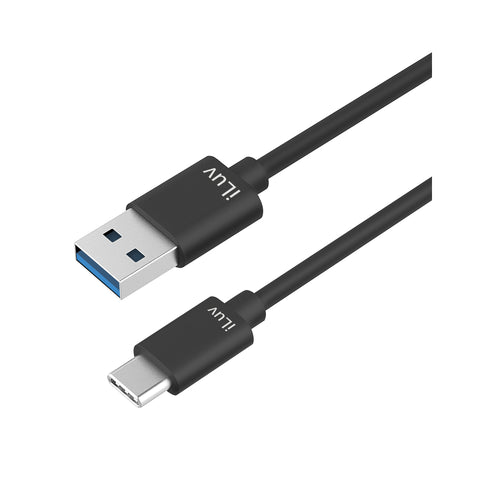 ILUV  USB-C to USB-A Sync & Charge Cable (3 ft)
