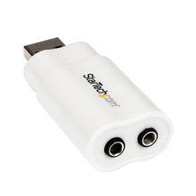 Load image into Gallery viewer, STARTECH.COM USB 2.0 TO AUDIO ADAPTER SOUND CARD