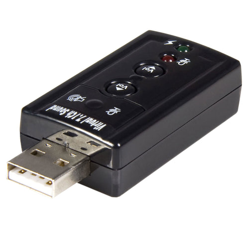 STARTECH VIRTUAL 7.1 USB STEREO AUDIO ADAPTER EXTERNAL SOUND CARD