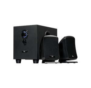 XTECH SPEAKER SYSTEM 2.1 CHANNEL BLACK
