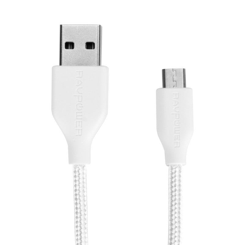 IBOOST - CHARGE/SYNC CABLE MICRO USB 9FT. WHITE
