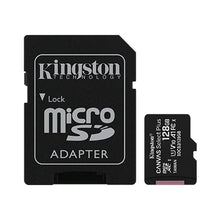 Load image into Gallery viewer, Kingston Canvas Select Plus microSD 128GB Card Class 10 (SD Adapter Included)
