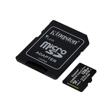 Load image into Gallery viewer, Kingston Canvas Select Plus microSD 128GB Card Class 10 (SD Adapter Included)