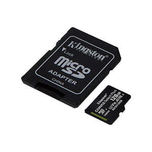 Kingston Canvas Select Plus microSD 128GB Card Class 10 (SD Adapter Included)