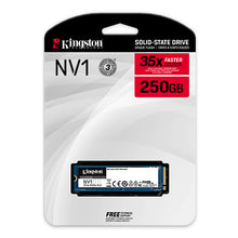 Load image into Gallery viewer, Kingston 250GB Internal M.2 NVME 2280 NVS (2100/1700)