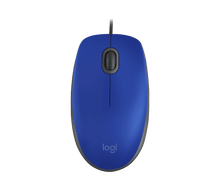 Load image into Gallery viewer, LOGITECH MOUSE M110 BLUE