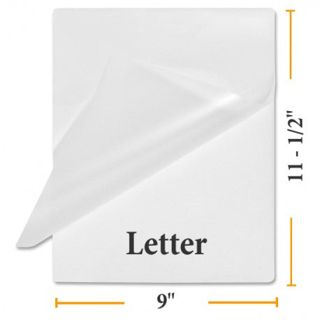 Laminating Pouch Letter Size 9