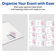 Load image into Gallery viewer, Avery® Adhesive Name Badges, 2-1/3&quot; x 3-3/8&quot;, 400 Badges (5395)