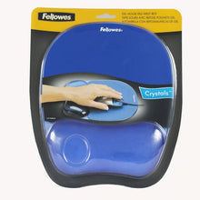 Load image into Gallery viewer, FELLOWES WRIST PAD BLUE