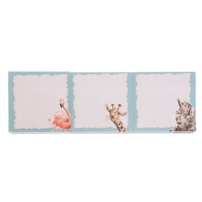 STICKY NOTE SET - ZOOLOGY