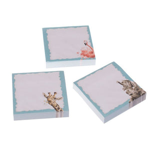 STICKY NOTE SET - ZOOLOGY