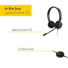 Load image into Gallery viewer, Jabra Evolve 20 UC Headset Duo