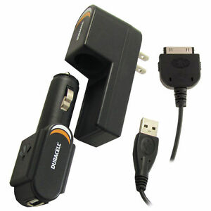 DURACELL 3-IN-1 WALL & CAR CHARGER WITH BONUS MICRO USB CABLE