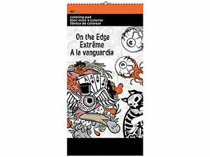 ON THE EDGE SMALL COLORING PAD