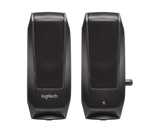 LOGITECH SPEAKER S120 BLACK 2.0 AMR RETAIL BOX