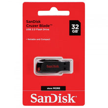 Load image into Gallery viewer, SANDISK USB FLASHDIVE 32GB CRUZERBLADE Z50