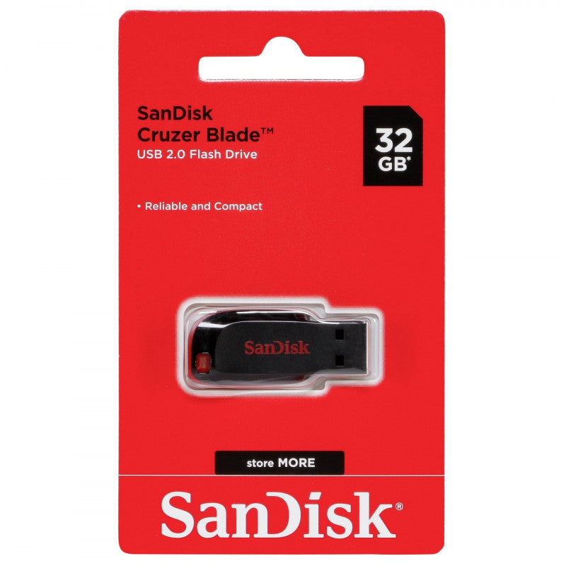 SANDISK USB FLASHDIVE 32GB CRUZERBLADE Z50