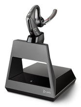 Load image into Gallery viewer, PLANTRONICS VOYAGER 5200-UC BLUETOOTH HEADSET BUNDLE WITH WALL CHARGER, USB DONGLE AND CHARGING CASE