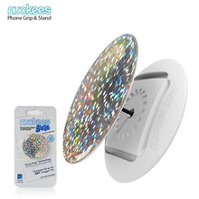 Load image into Gallery viewer, TZUMI NUCKEES PHONE GRIP &amp; STAND IN GEL DIAMOND SPARKLE DESIGN