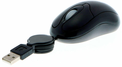 XTECH MINI RETRACTABLE OPTICAL MOUSE USB