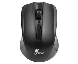 XTECH MOUSE WLS 2.4GHZ 4-BUTTON 1600DPI BLACK