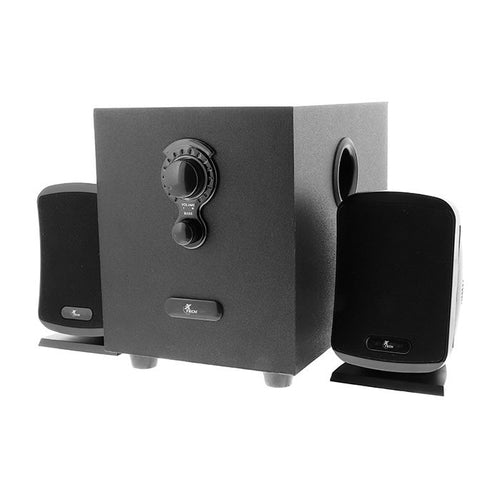 XTECH SPEAKER SYSTEM 2.1 CHANNEL BLACK